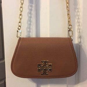 Small camel Tory Burch crossbody